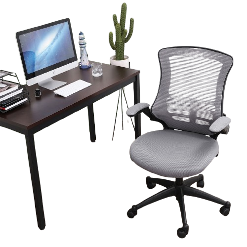 Chaise ergonomique de bureau avec support lombaire
