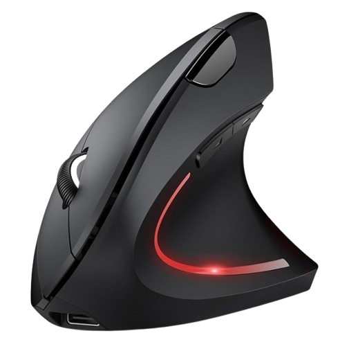Souris ergonomique verticale pour réduire les tensions