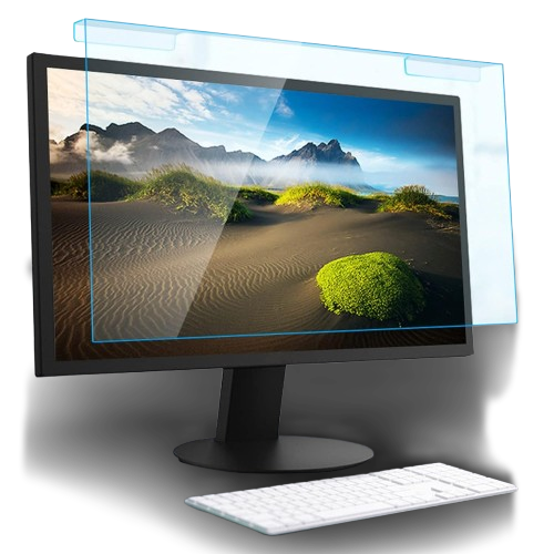 Filtre anti-lumière bleue pour écran d'ordinateur